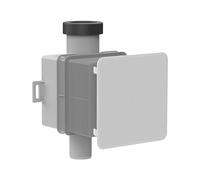 Sifone condensato HL138 DN32 per condizionatori d'aria Hutterer Lechner PVC Bianco/Nero