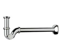 SIFONE CR A P ISPEZIONE LATERALE TEA OTTONE CROMATO 1" CANNA CM 25