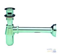 SIFONE CROMATO PER LAVABO CON PILETTA 1