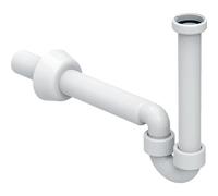 Sifone curvo Geberit per lavabo e bidet, scarico orizzontale orientabile Ø 40...