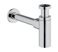 SIFONE DI SCARICO TONDO MODERNO 1" 1/4 Cromo A BOTTIGLIA OFFERTA DESIGN