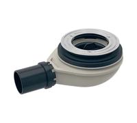Sifone doccia Geberit d90 senza tappo per piletta ribassato | 150.581.00.1