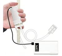 Sifone elettrico per trasferimento di liquidi con tubi, 1 m, 1,6 m, 3 m | Questo sifone automatico alimentato tramite USB trasferisce i liquidi senza problemi a due litri al minuto con il minimo