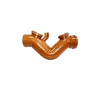 Sifone firenze orizzontale fognatura con sfiato (2 Tappi) - Diametro 125