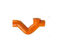 Sifone firenze orizzontale in pvc (1 Tappo) - Diametro 100