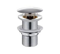 Sifone for lavabo da bagno, tappo di scarico a scomparsa con troppo pieno, kit for lavandino, sifone Per Lavabo e Mobile Lavabo(Without overflow)