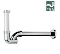 Sifone in abs cromato ispezionabile per lavabo 1 ''1/4 - TEA