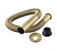 Sifone in ottone progettato per la funzionalità di drenaggio nel tipico lavandino residenziale compreso il lavandino della cucina del bagno