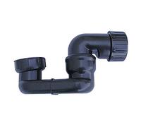Dianhydro 382-753 Sifone in PP ribassato orientabile per Vasca 1" 1/2, Multicolore