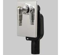 SIFONE INCASSO LAVATRICE COBRA X LUSSO - 40/50 piastra inox