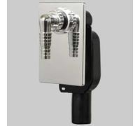 SIFONE INCASSO LAVATRICE COBRA X LUSSO - 40/50 piastra inox