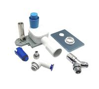 SIFONE INCASSO LAVATRICE CON RUBINETTO di ARRESTO