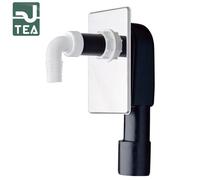 Sifone incasso lavatrice lavastoviglie con piastra inox - TEA Calimero