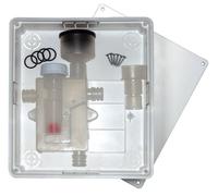 SIFONE ISPEZIONABILE SCARICO CONDENSA DOUBLE CON CASSETTA