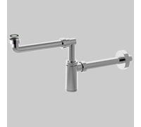 SIFONE KING SALVASPAZIO PER LAVABO 1'1/4 x Ø32 Sifoni Pvc Lavello