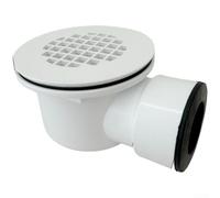 Sifone laterale dello scarico del pavimento dello scarico per le basi della doccia riunione per i criteri di installazione di stile AMERICANO e fornito di maglia di cattura dei capelli