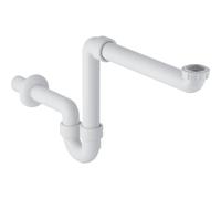 Sifone lavabo Geberit, modello salvaspazio, uscita orizzontale, DN40, 151.107...