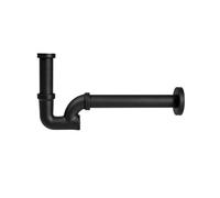 SIFONE LAVABO IN OTTONE 1"1/4 Nero opaco
