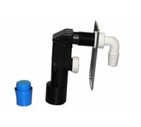 SIFONE Lavatrice AD Incasso con PLACCA Inox Diametro 40-50
