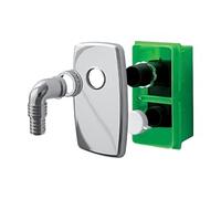 SIFONE LAVATRICE COMPACT PLACCA CROMATA