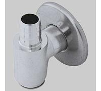 SIFONE LAVATRICE ESTERNO IN OTTONE Ø 32 Canotti Cromati Accessori