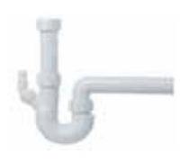 SIFONE LAVELLO AD UNA BACINELLA 1"1/2 x 40