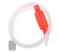 Sifone manuale da 2 metri con pompa a mano e filtro per il cambio dell'acqua dell'acquario e il trasferimento di liquidi