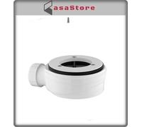 SIFONE MM PER PIATTO DOCCIA D. 90MM PILETTA RIBASSATA SCARICO ARDESIA PIETRA
