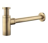 Sifone modello tondo versione standard 1"1/4 colore bronzo antico Damast 18220