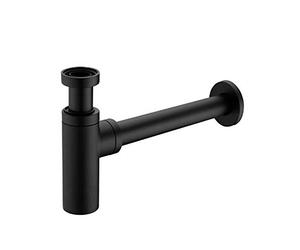 Sifone nero Sifon Sifone con protezione antiodore, in ottone