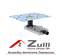 Sifone per docce a filo pavimento, modello ristrutturazione