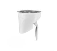 Sifone per doccia, 50/75/110/160 mm, antiodore, per evitare la diffusione di odori nelle tubazioni da bagno e da cucina ed evitare la formazione di odori (50 mm)