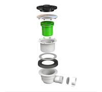 SIFONE PER DOCCIA AD INNESTARE CON SCARICO DIAM.90 mm COPERCHIO 120 mm BONOMINI