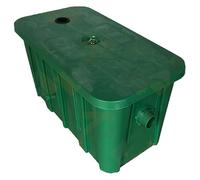 Sifone per grasso commerciale, separatore olio-acqua a 7 stadi, struttura a coste rinforzate, design a doppia U, per ristoranti e mense