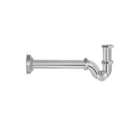 SIFONE PER LAVABO E BIDET CON ISPEZIONE LATERALE ""CONCORD"" GHIDINI Ø26 x 250 m
