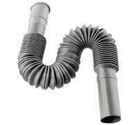 Sifone per lavandino Tubo di Scarico da 80 cm for Lavabo Tubo Curvo Ondulato for Bagno espandibile Ruota in PP Tubo di Scarico in PVC Lavello da Cucina Anti-blocco Fogna