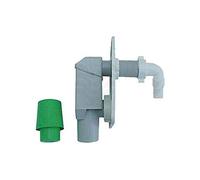Sifone per lavatrice/lavastoviglie ad incasso con placca bianca 40mm