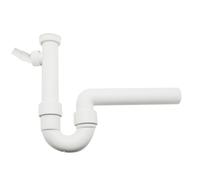 Sifone per lavello ad una bacinella 1"1/2 - 1"1/4 - diam. 40