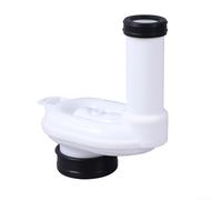 Sifone per orinatoio orizzontale realizzato in robusto materiale PP per un drenaggio efficiente raccordo Dn50 X Dn40/50 bianco per bagno