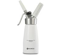 Sifone per panna montata Kitchen Line 0,25 l + 3 beccucci bianco - Hendi 588031