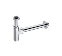 SIFONE PER RUBINETTERIA BAGNO - CON IMMERSIONE E TUBO DI SCARICO - ROSETTA INCLU