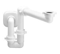 Idro Bric S0286 Scatola Sifone Salva Spazio con Lavabo 1"-1" 1/4