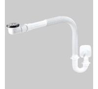 SIFONE SALVA SPAZIO PER LAVABO DISABILE Scarico Ø 32 Sifoni Pvc Lavello