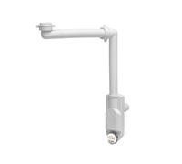 SIFONE SALVASPAZIO ISPEZIONABILE PER LAVABO 1" 1"1/4 D 32-40 mm