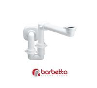 SIFONE SALVASPAZIO PER LAVABO CONSOLLE 0504607