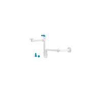SIFONE SALVASPAZIO PER LAVABO DISASSATO 1" - 1"1/4 D. 32-40 mm