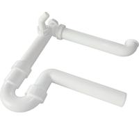 Sifone salvaspazio VIEGA bianco plastica DN 40 104429