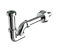 Sifone Scarico a Colonna in ABS Cromato Senza 1¼ x Ø 32 x 250 mm BON