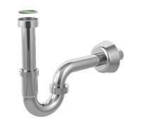 Sifone Scarico ad S Tubular in ABS Cromo Bonom Scarico Ø 32 x 300 mm