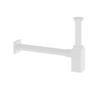 Sifone Scarico D'arredo Quadro 1 4 Bianco Opaco Remer